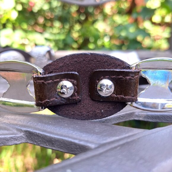 NWT Women’s Tractor Supply Western Concha Belt L  Leather - Picture 5 of 6